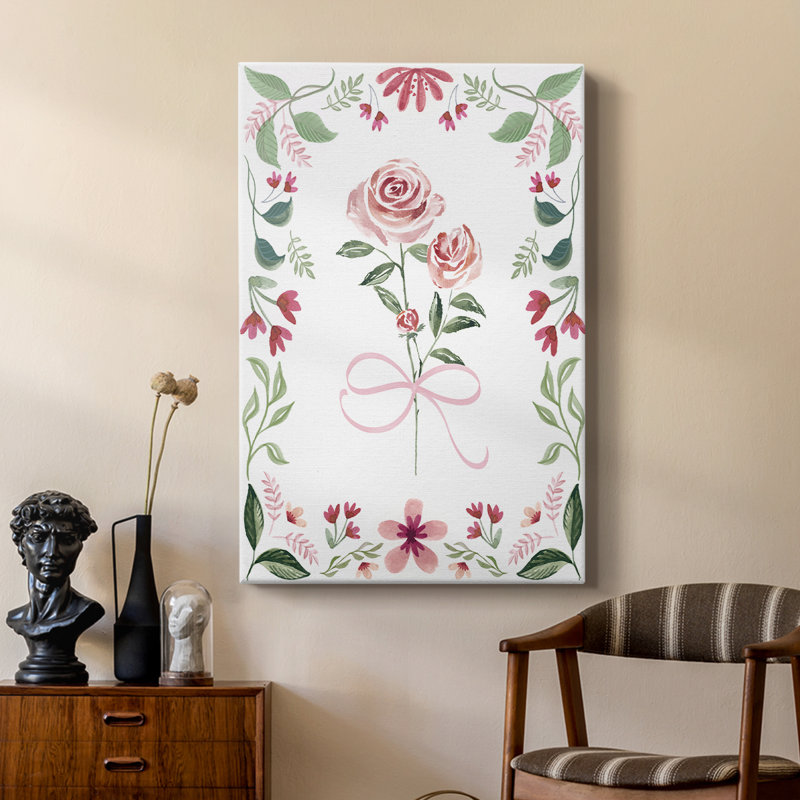 Pretty in Pink -Custom Wrapped Gallery Cavas