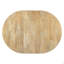 Table de salle à manger ronde extensible avec table en bois 16 "