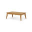 Ensemble de conversation d'extérieur en bois d'acacia avec corde 4 pièces