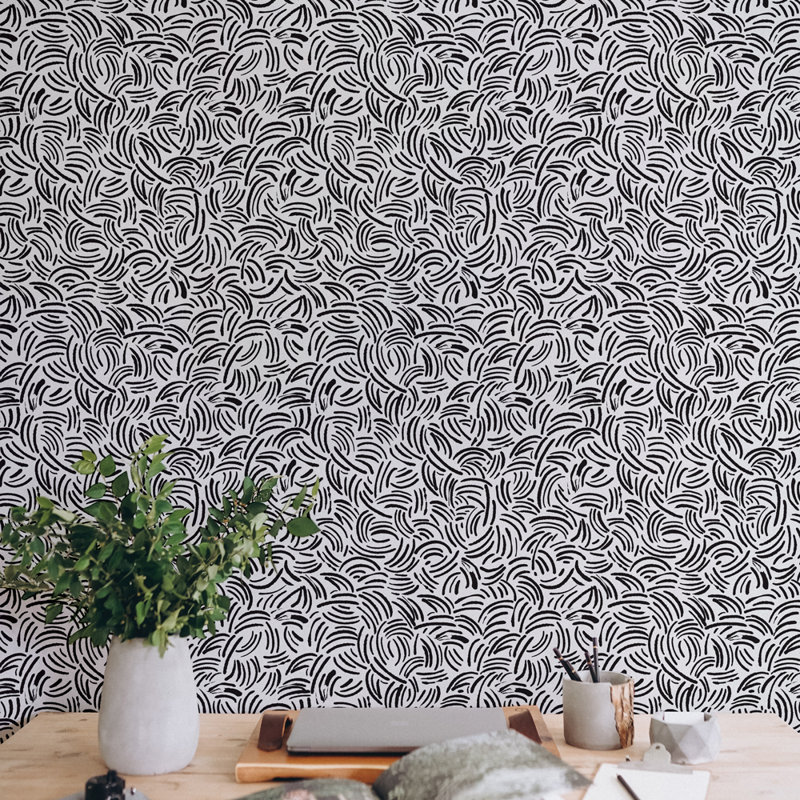 Markings Peel And Stick Wallpaper