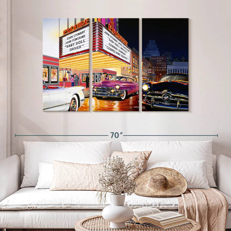 Mehar Esquire Theatre, 32" H x 50" W