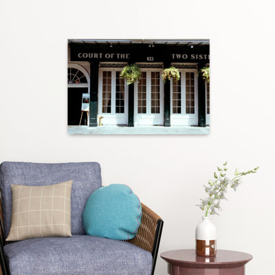 Facade Of A Restaurant Court Of Two Sisters Restaurant New Orleans Louisiana Usa Contemporary Architecture Art
