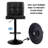 Swivel Upholstered Adjustable Height Counter Stool with Metal Frame-2107249626