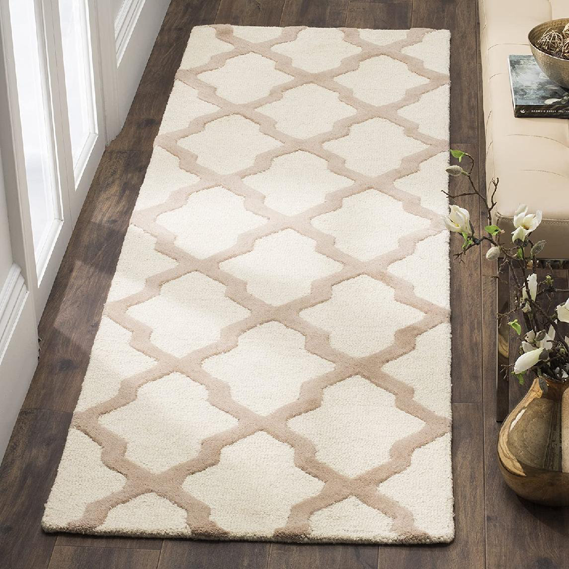 Red Barrel Studio Handmade Tufted Wool Ivory / Beige Rug - Wayfair Canada