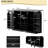 Kitchen Island With Drop Leaf & Power Outlet, Wine Bar Cabinet With Bottle Rack & Glass Holder, Coffee Bar, 2-door Buffet Sideboard With Side Shelves-832663159