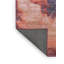 Tapis orange à motif abstrait-1065337999