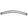 60'' Curved Fixed Shower Curtain Rod