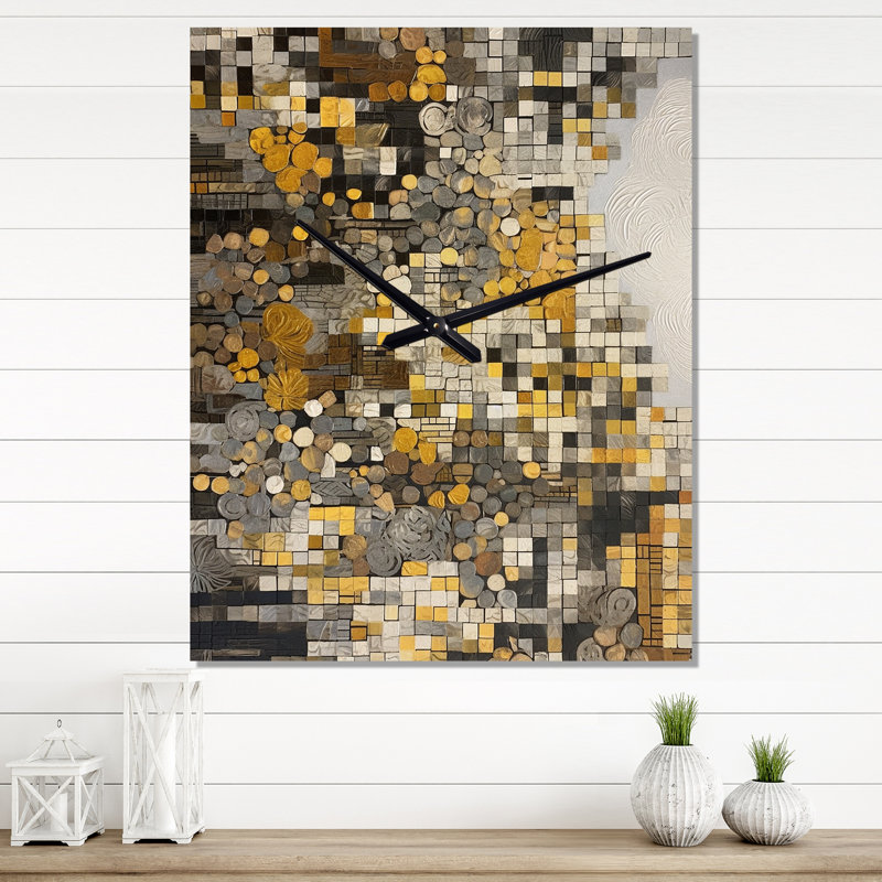 Horloge murale Jaquayvion - Boho, H 28 po x l 12 po x P 1 po