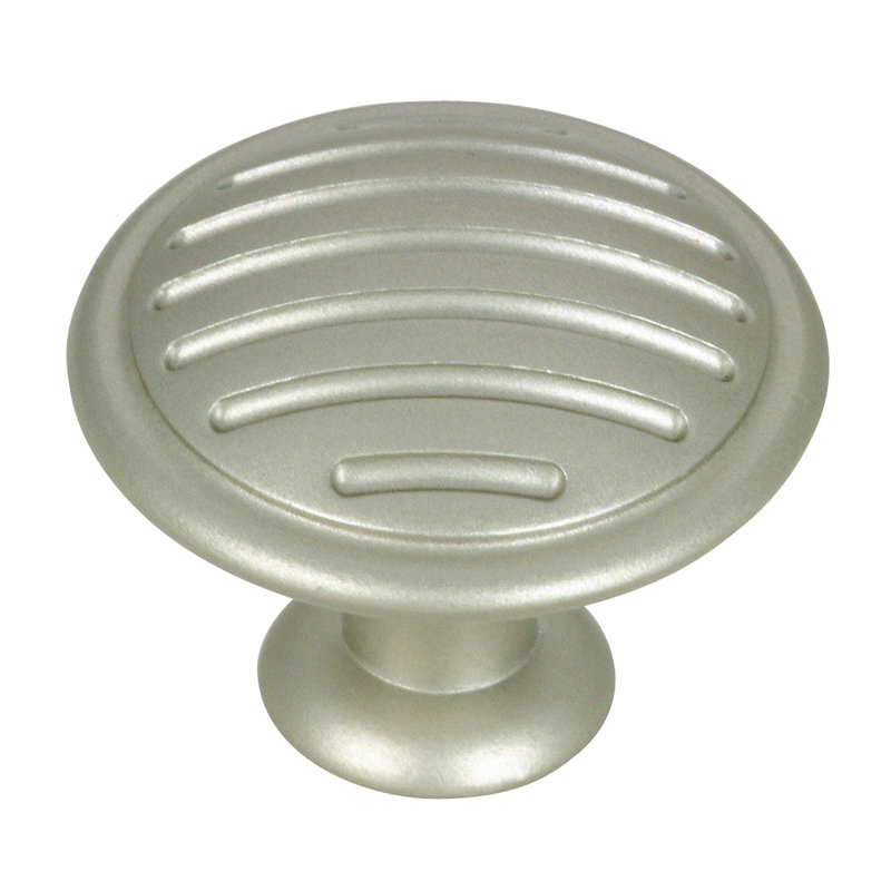 Expression 1 3/16" Diameter Round Knob, Metallic Nickel