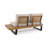 Patio Sebastian 2 Seater Sofa Right Side
