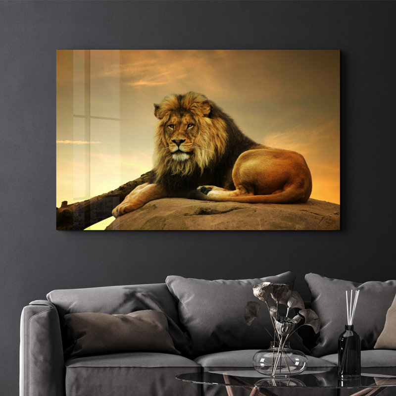 Élégante peinture murale en verre trempé de 13,8 po x 21,7 po | 100% verre trempé, épaisseur: 0,16 pouce | Imprimé UV pour des couleurs éclatantes | Parfait pour la décoration intérieure, le salon et les espaces de bureau
