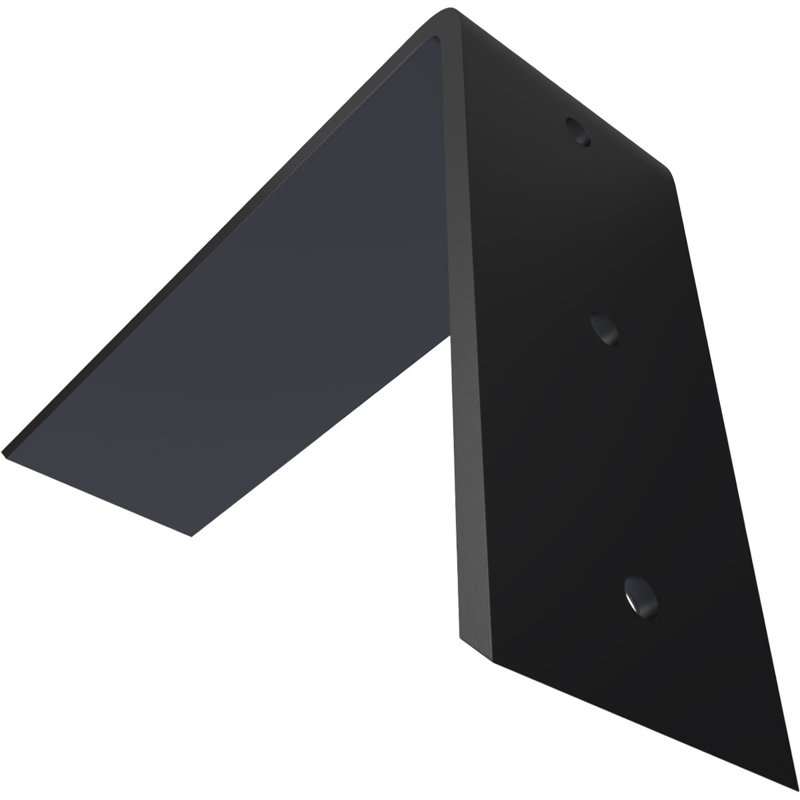 Support de comptoir en acier robuste, H 8 po x l 6 po x P 2,5 po