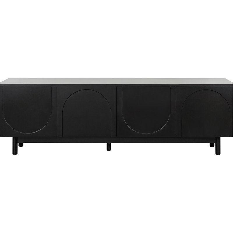 Unfinished TV Stand for TVs up to 50" with Fireplace Included