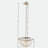 2 light bead pendant lamp