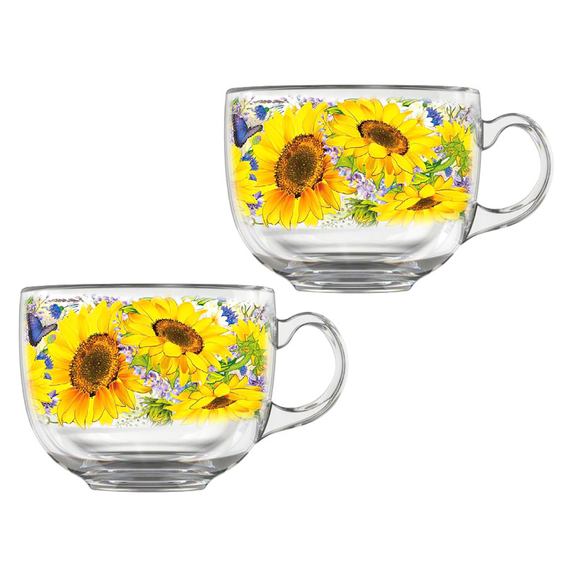 Grande tasse en verre Jumbo