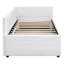 Lit de jour simple rembourré avec couchette-1013701413