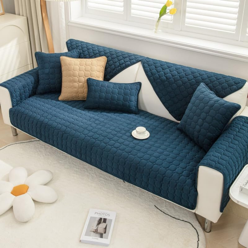 Suprit Outdoor Patio Sofa Cover, Blue