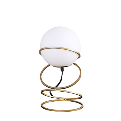 Ring Metal Stand Table Lamp LED Lamp