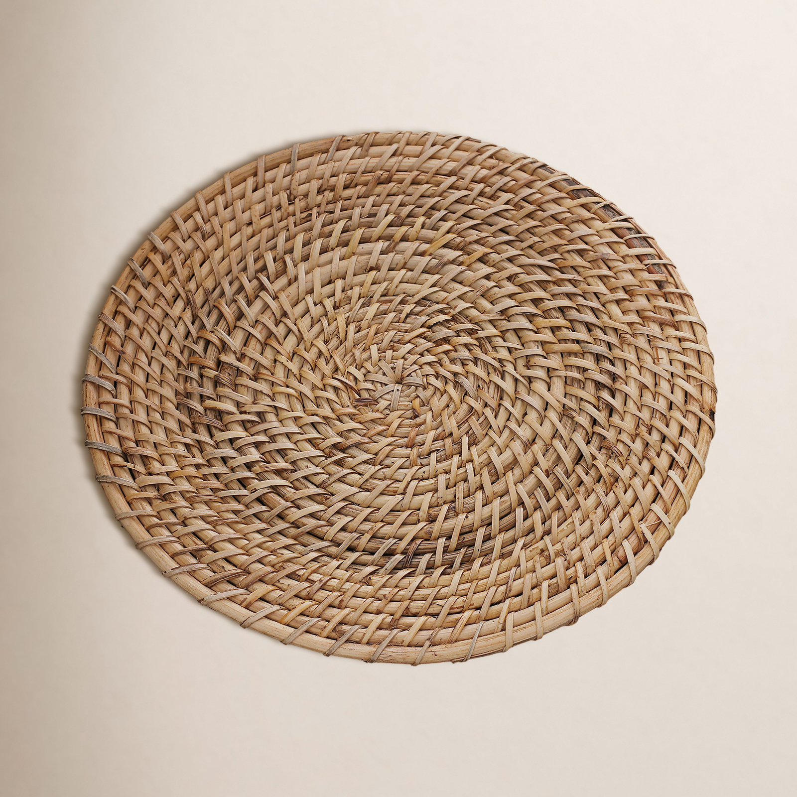 Handmade 12" Natural Fiber Placemat Set