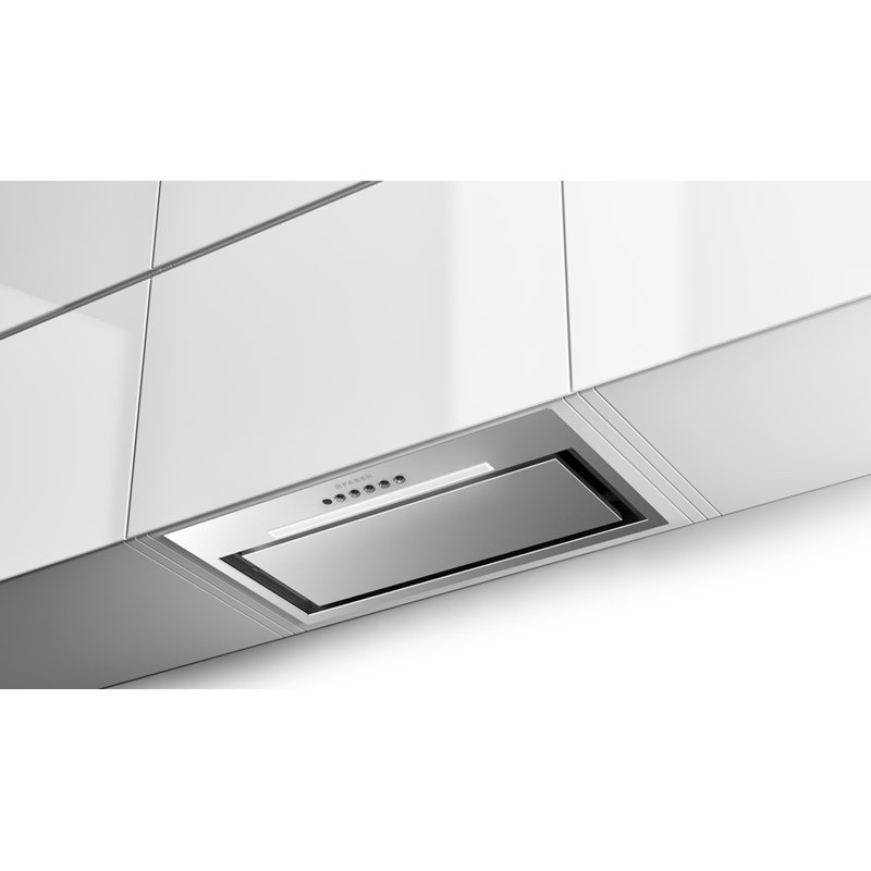 Inca Lux 34" 600 CFM Convertible Insert Range Hood in Silver Remote Control Included