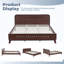 Lit plateforme avec cadre en bois massif et rangement sous le lit-1814798586-1814798567