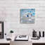 «Grecianblue Three» par Steve Hunziker, impression sur toile-493827633