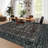 Area Rugs Vintage Floral Area Rug Washable, Low Pile, Non-Slip, mark Resistant Carpet for Living Room, Bedroom, Dining Room, Home Office-1762976374-1762976366