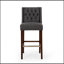 Tabouret de bar pivotant à losange avec réglage de la hauteur à gaz et siège en similicuir confortable de différentes couleurs-2104797162