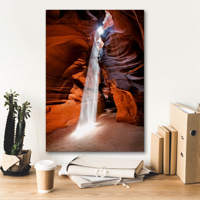  «Antelope Canyon Arizona 2» par David Drost, art mural sur toile, 18 po x 26 po
