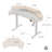 63"Modern Wing-Shaped Standing Desk-362874048
