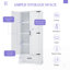Grande armoire de rangement pour salle de bain