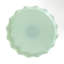 Présentoir à gâteaux en verre jadeite fabriqué à la main 11 po Martha Stewart Highbrook