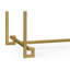 Simply Elegant 55'' W Glass Console Table-23515675-23554872-23554874