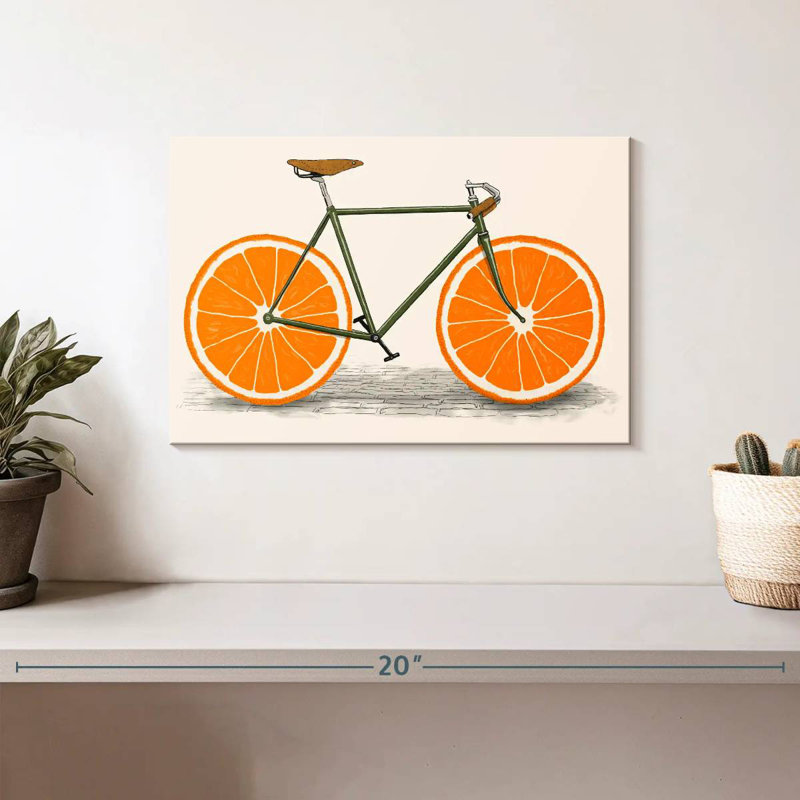 Roues Mehar Zest orange, H 8 po x l 12 po