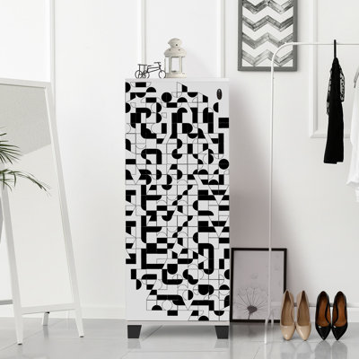 16 - Pair Shoe Storage Cabinet