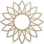 Médaillon de plafond en bois Daisy-59356316-59356296