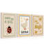 3 Piece Wrapped Canvas Wall Art