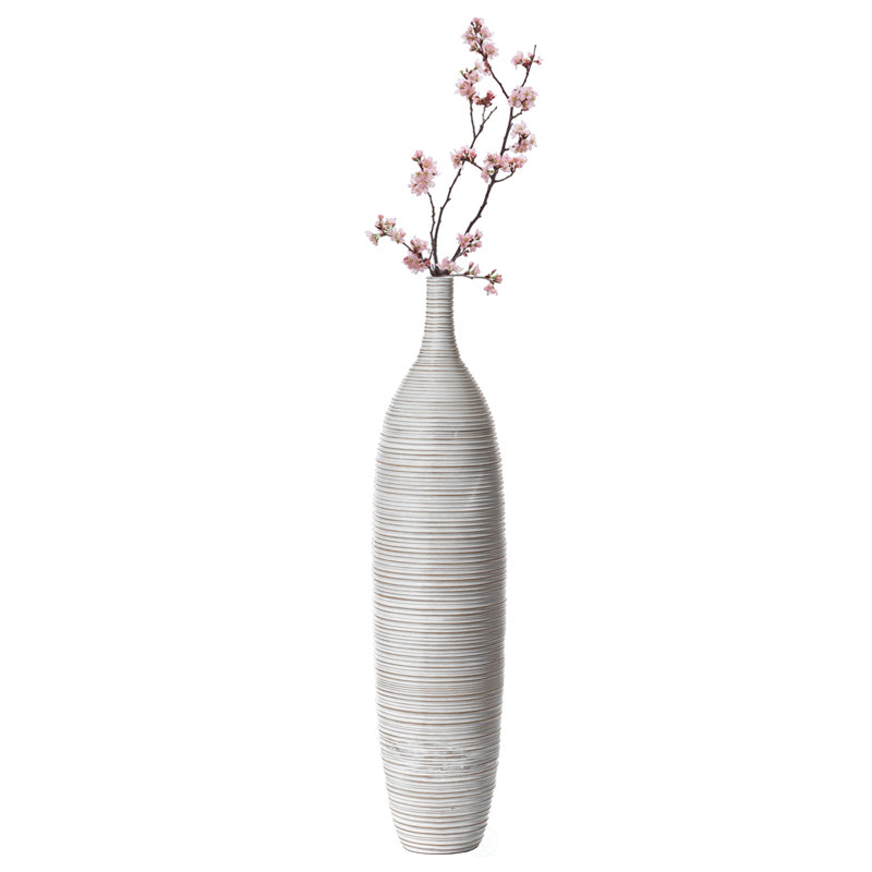 Vase de plancher Roddney, H 34 po x l 6,5 po x P 7,5 po, 1