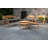 Copenhagen 55.25'' Wide Teak Loveseat