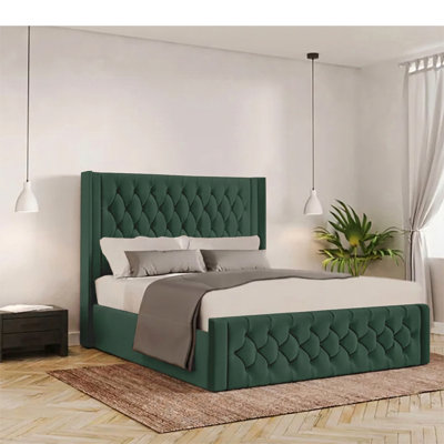 Barrientez Upholstered Ottoman Storage Bed