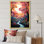 Louk River Whimsical Thorugh Forest Landscape II - Print on Canvas