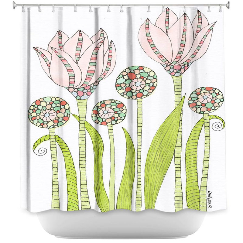 Floral Shower Curtain