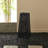 21.5"H Metal Geometric Solar Powered Floor Lantern