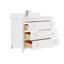 42" Cadet Finish Solid Wood Sink Vanity  With 1' Artificial Stone Top-1571725721