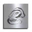 Art mural en métal «Papaya BW» par Chris Paschke, Bay Isle Home ™-663129826