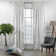 Rideau simple extra long et extra large en velours brillant de luxe