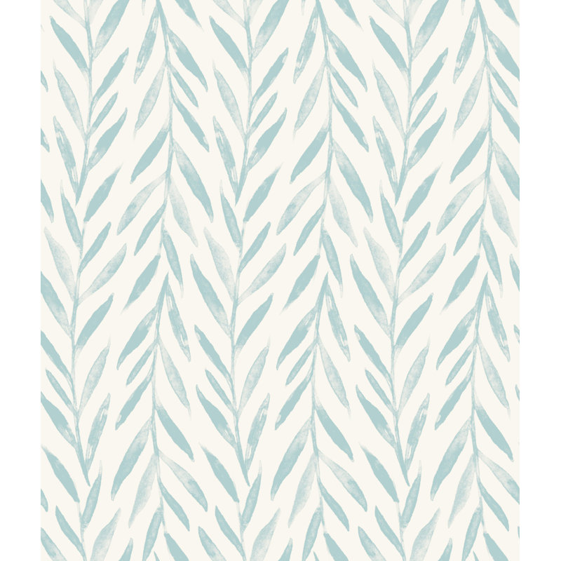 Papier peint Willow, Bleu