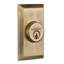Nostalgic Warehouse Studio Plate Double Cylinder Deadbolt-300819257