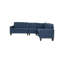 Canapé modulaire modulaire en polypropylène 4 pièces LAF et RAF