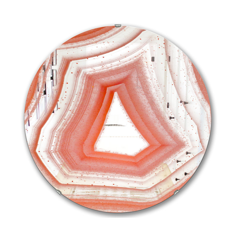 Miroir mural Geode 2, H 23,6 po x l 23,6 po